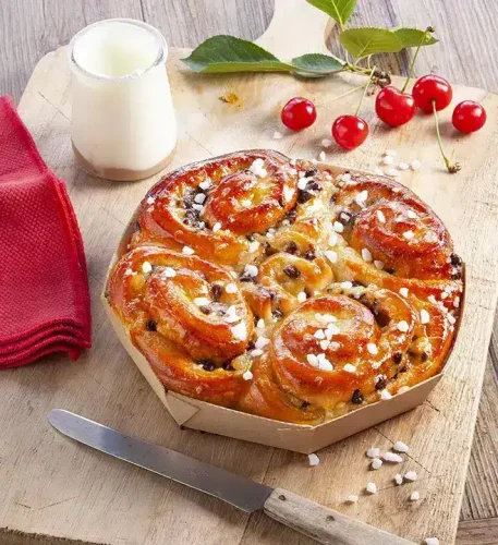 Brioche Suisse aux pépites de chocolat
